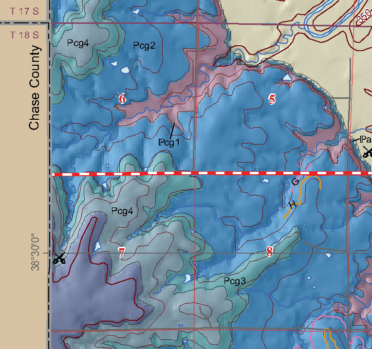 small geologic map