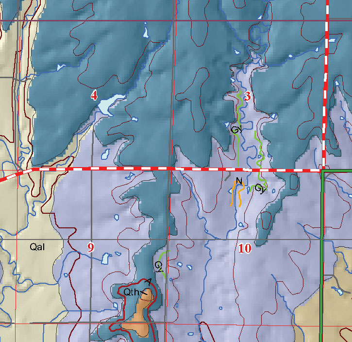 small geologic map