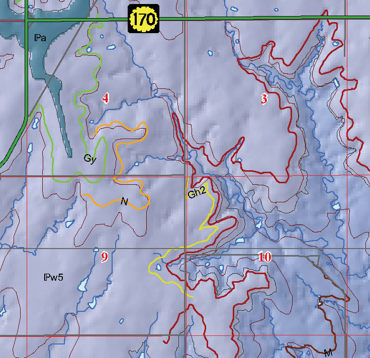 small geologic map