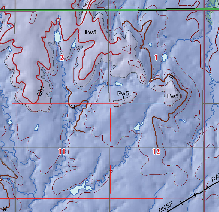 small geologic map