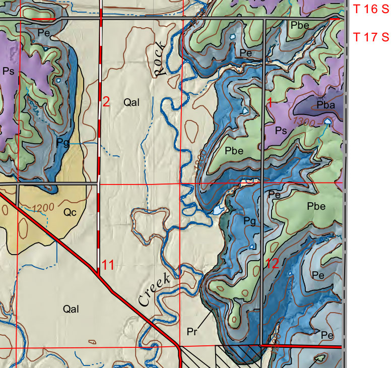 small geologic map