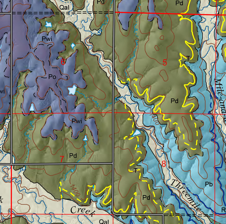 small geologic map