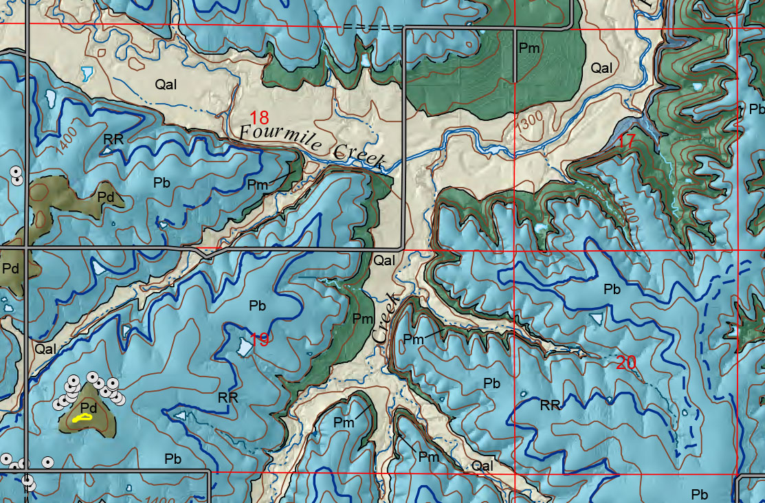 small geologic map