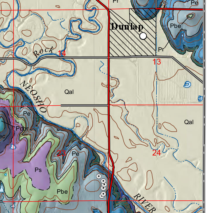 small geologic map