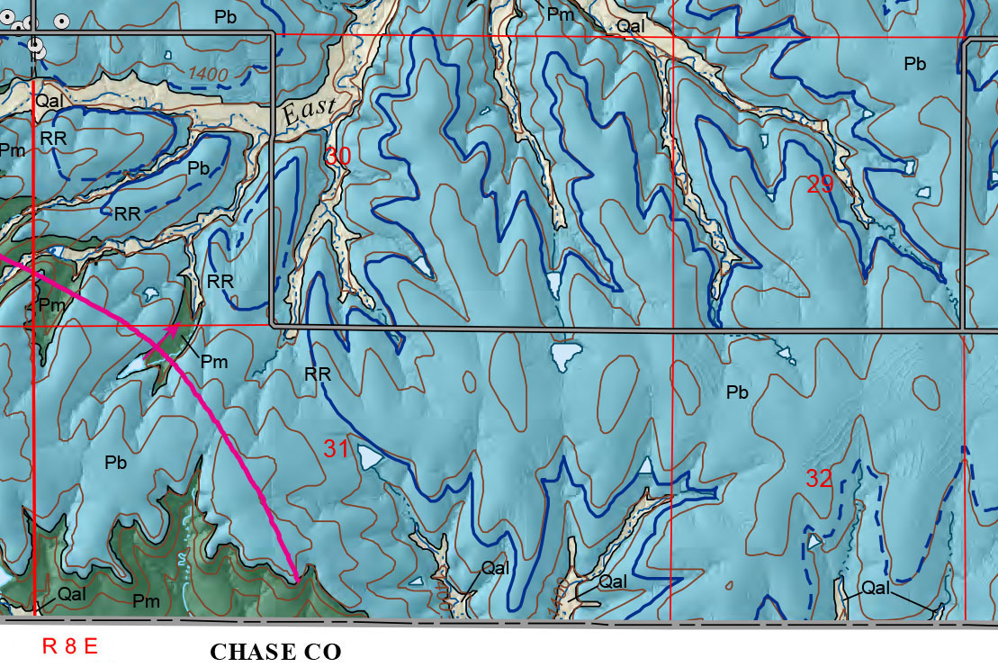 small geologic map