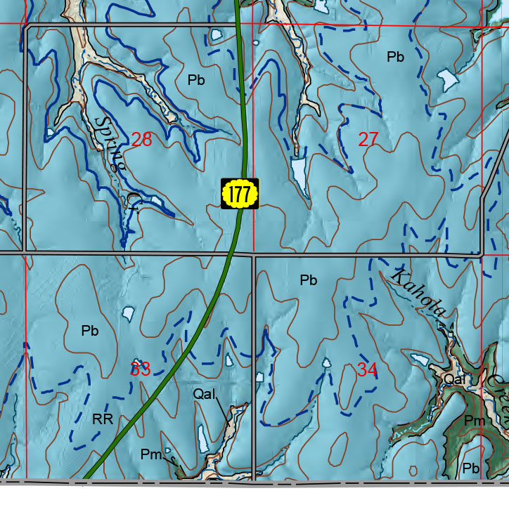 small geologic map