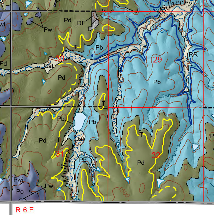 small geologic map