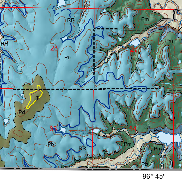 small geologic map