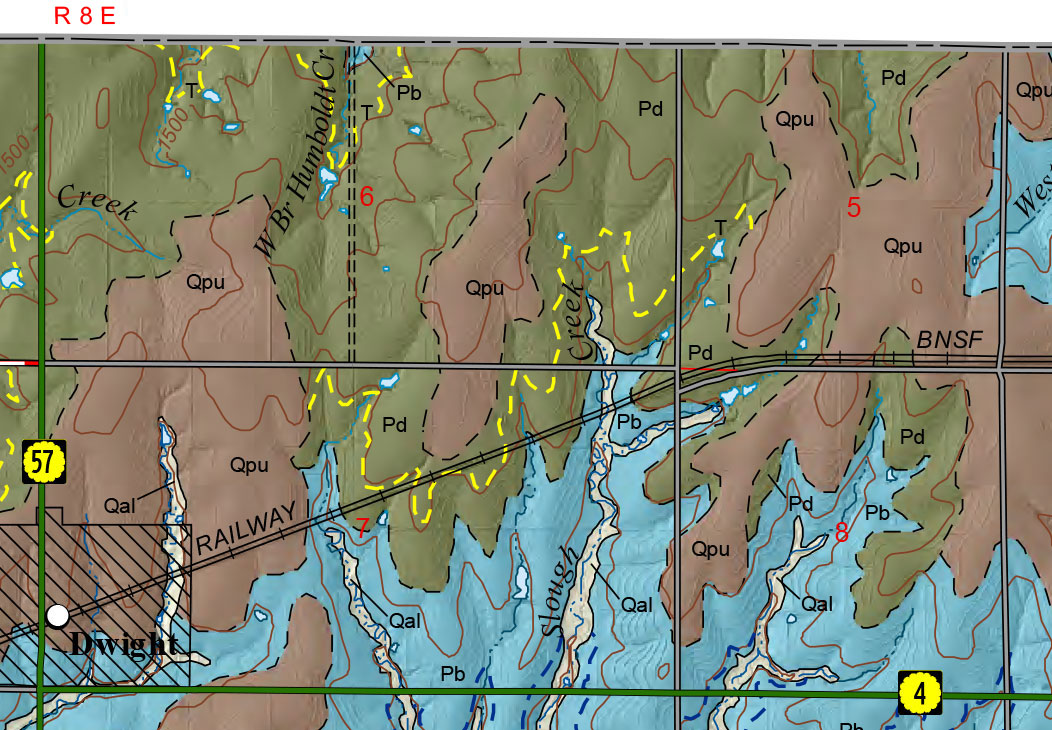 small geologic map