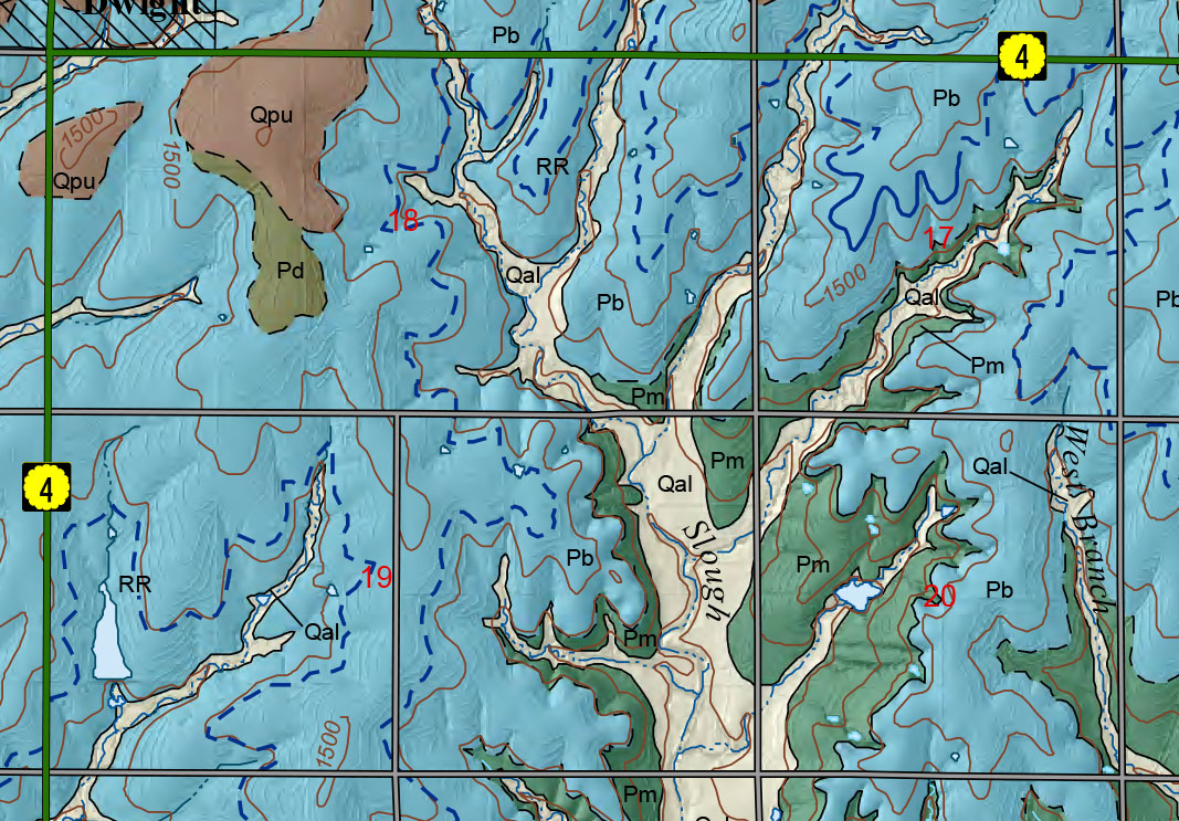 small geologic map