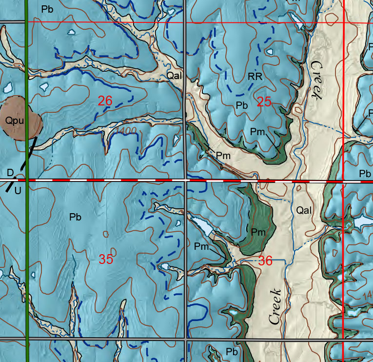 small geologic map