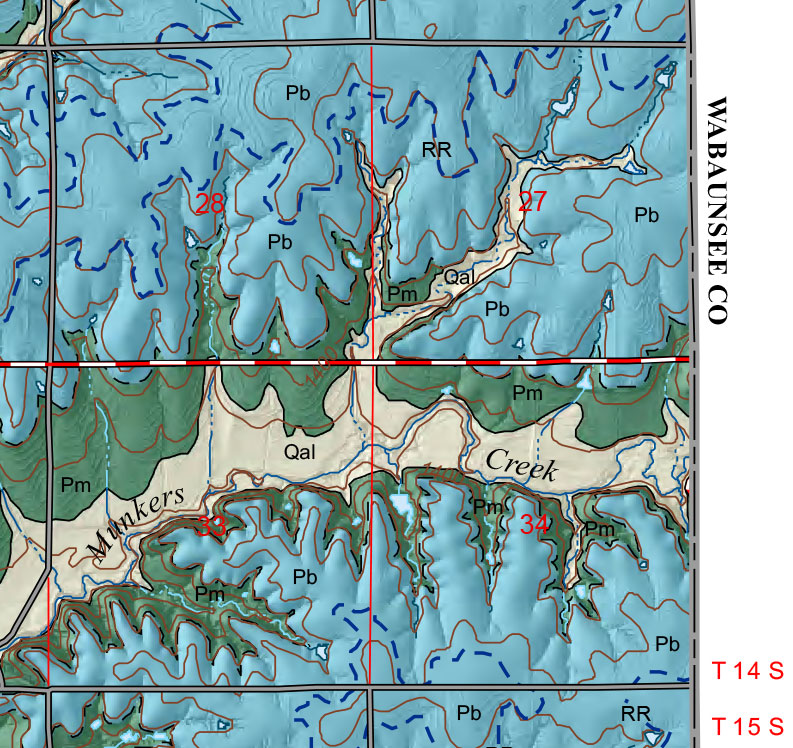 small geologic map