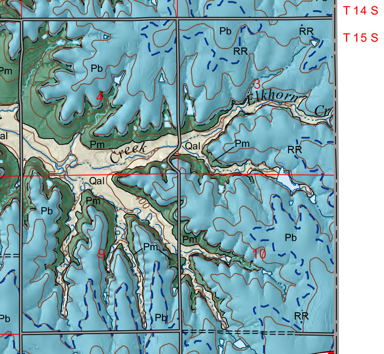 small geologic map