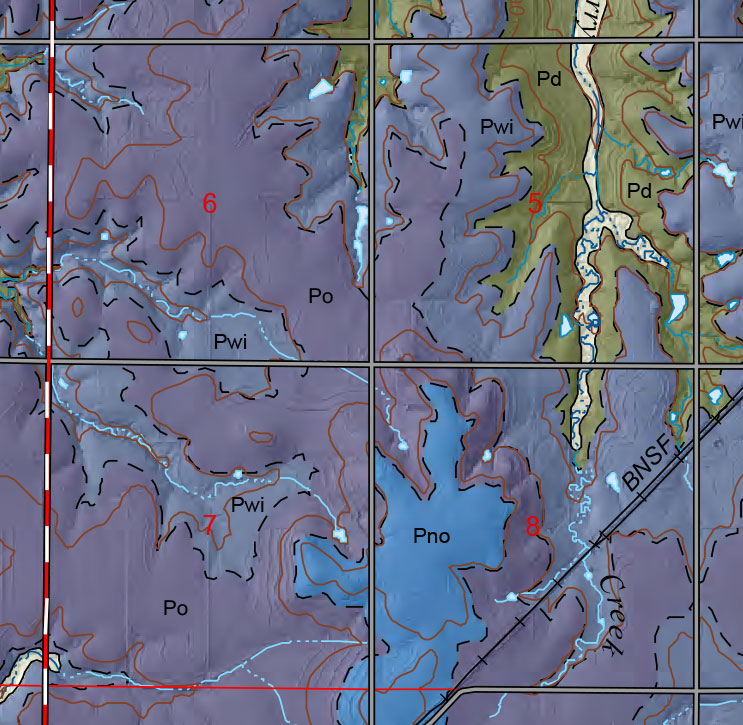 small geologic map