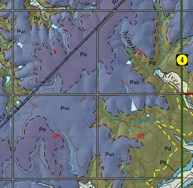 small geologic map