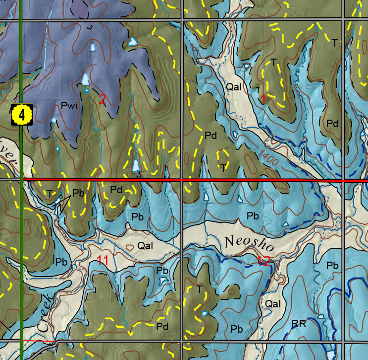 small geologic map