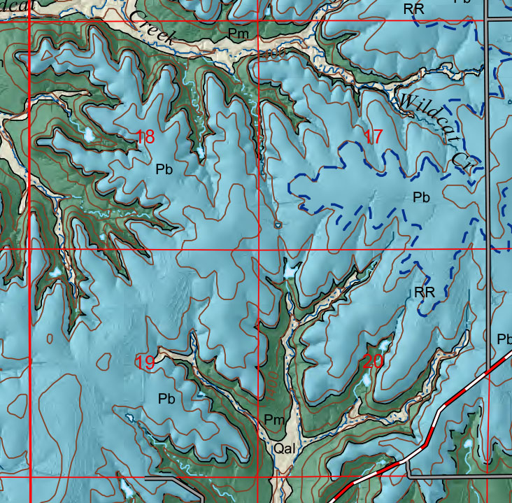 small geologic map