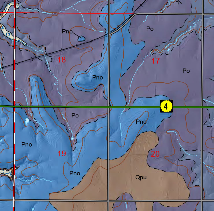 small geologic map