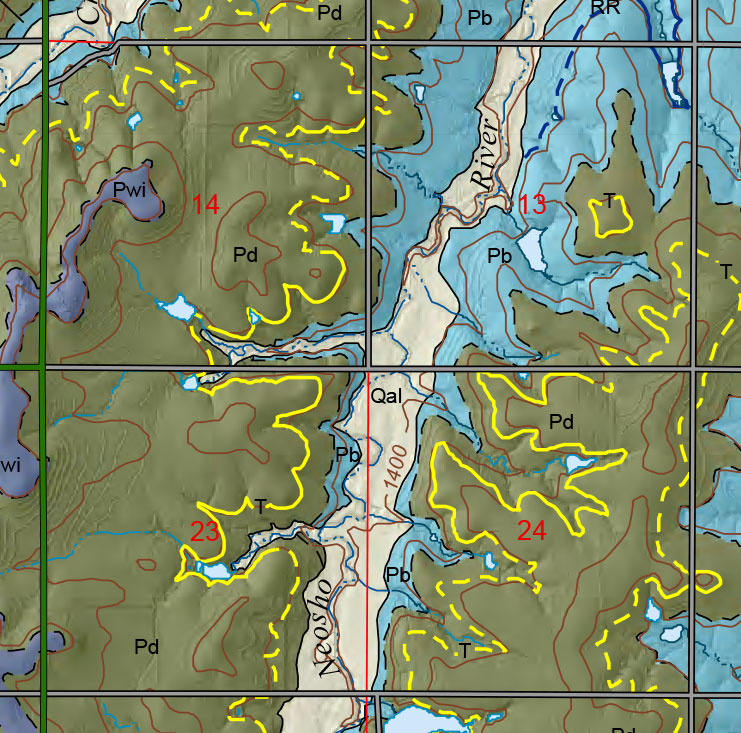 small geologic map