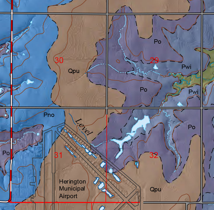 small geologic map