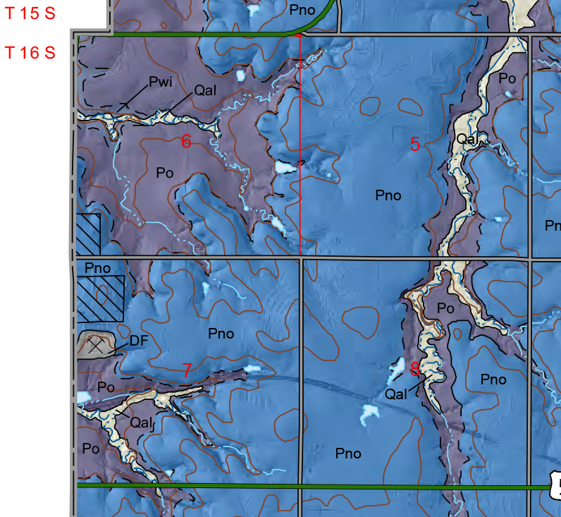 small geologic map