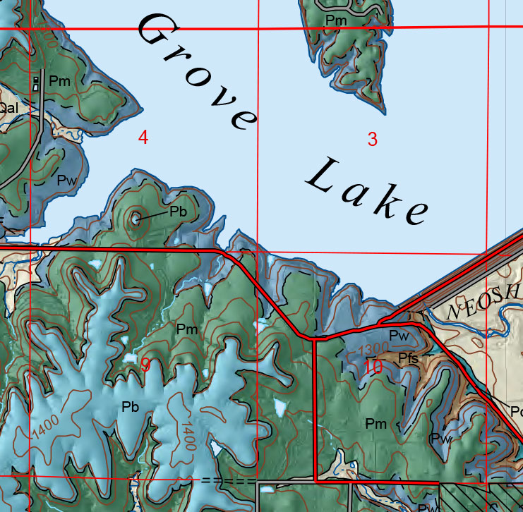 small geologic map