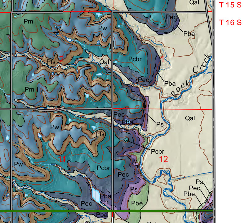 small geologic map