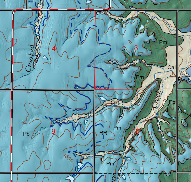 small geologic map