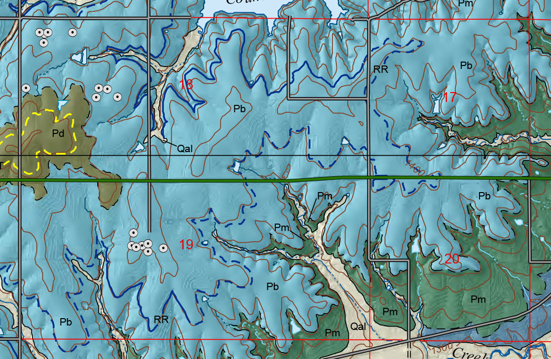 small geologic map