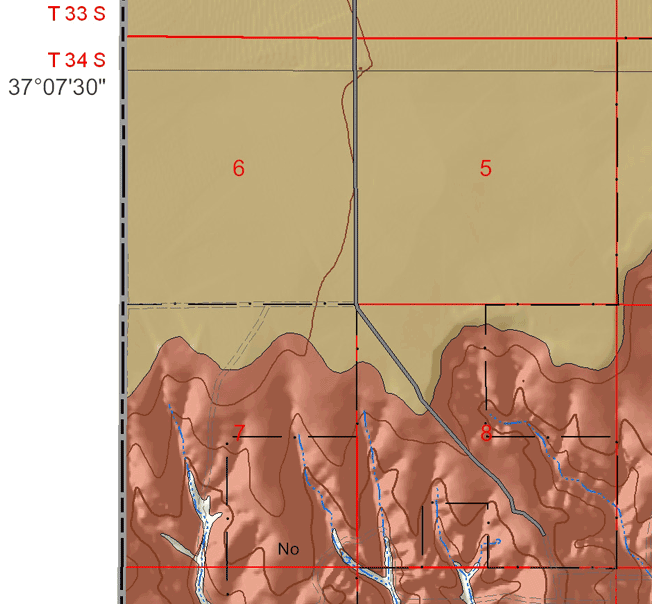 small geologic map