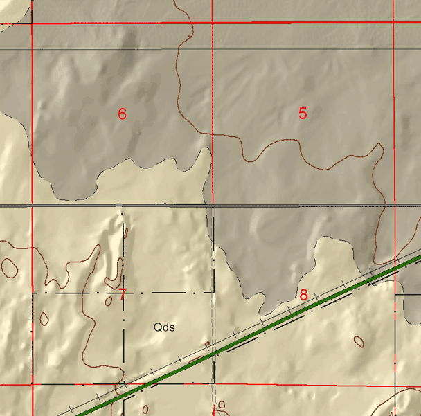 small geologic map