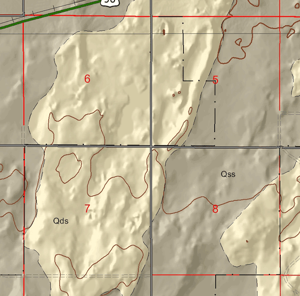 small geologic map