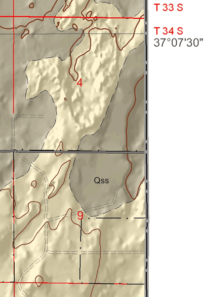 small geologic map