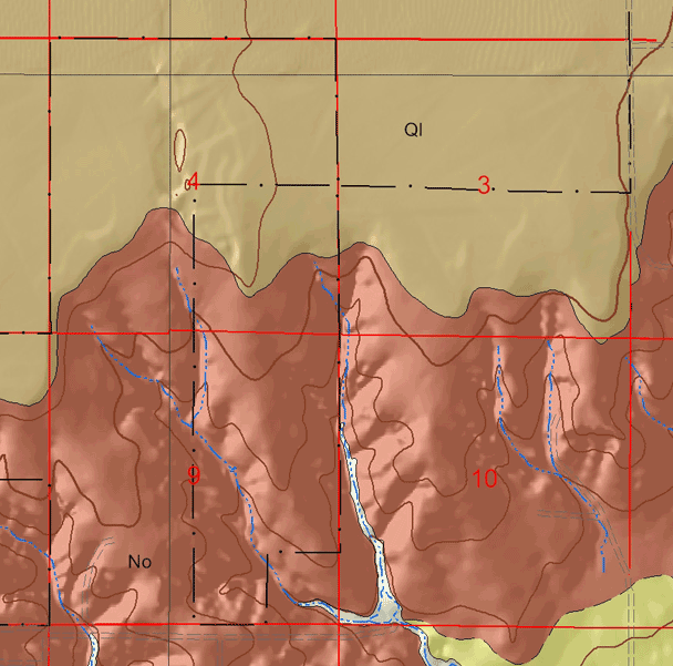 small geologic map