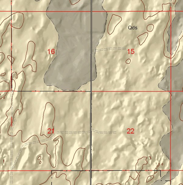 small geologic map