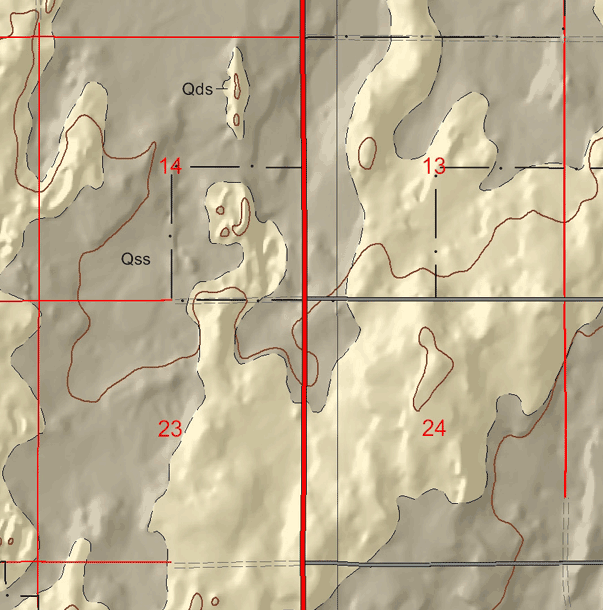 small geologic map