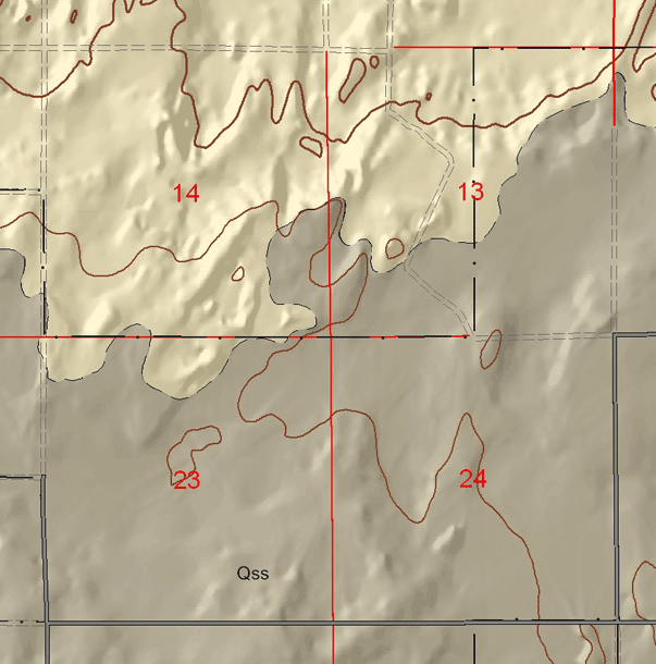 small geologic map