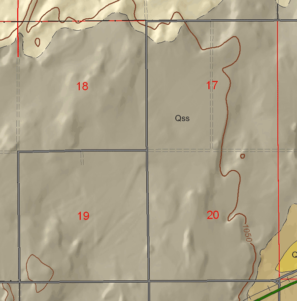 small geologic map