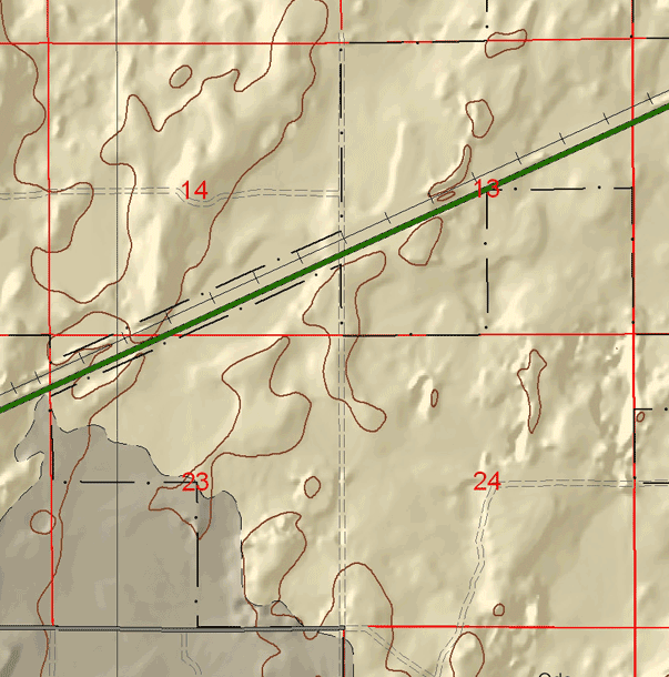 small geologic map