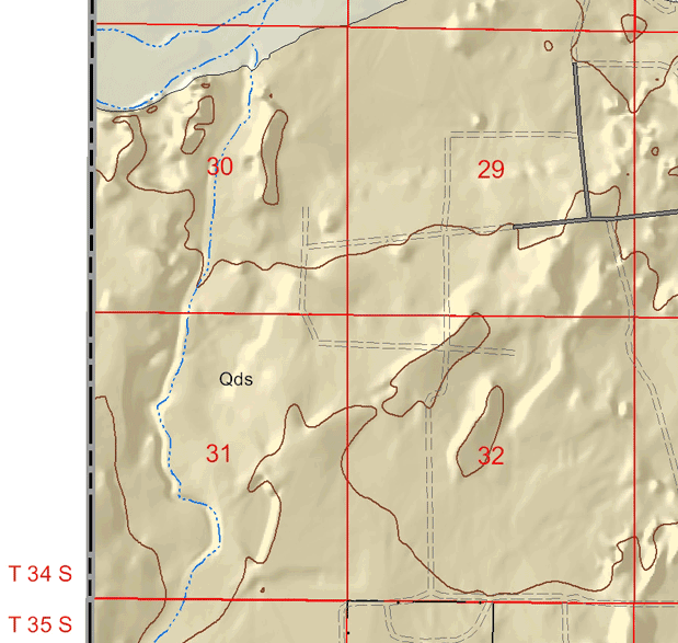 small geologic map