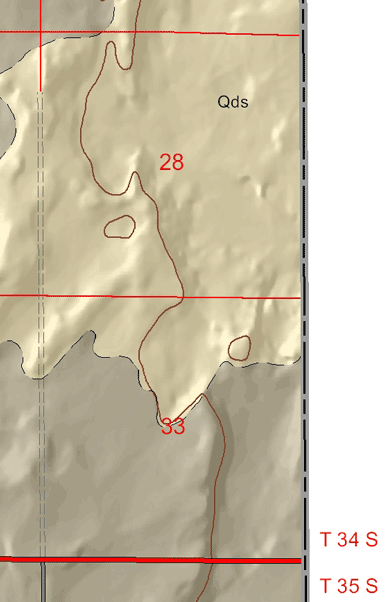 small geologic map