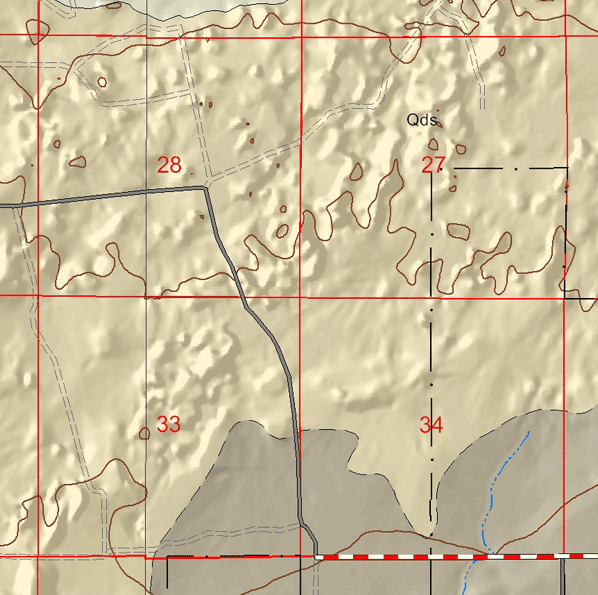 small geologic map