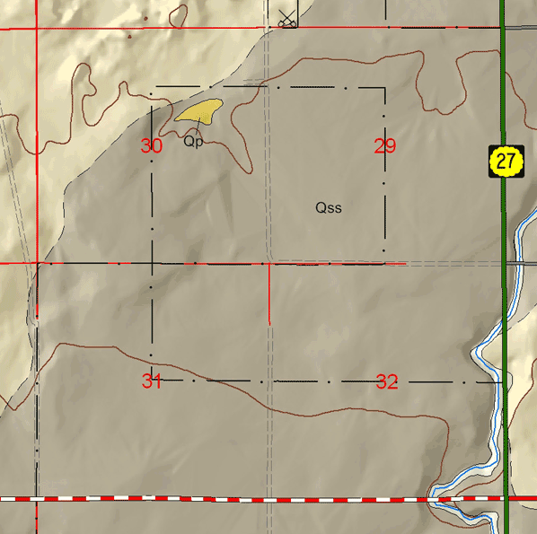 small geologic map