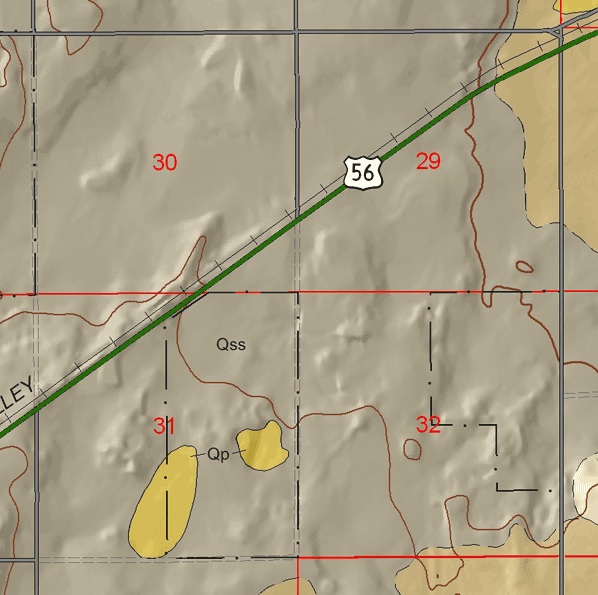 small geologic map