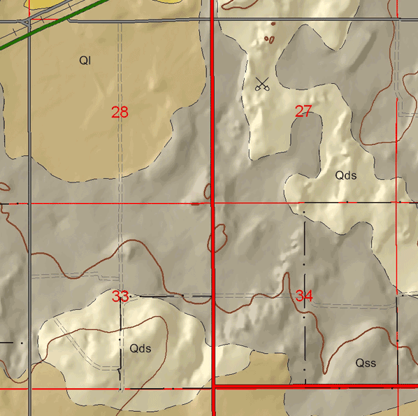 small geologic map