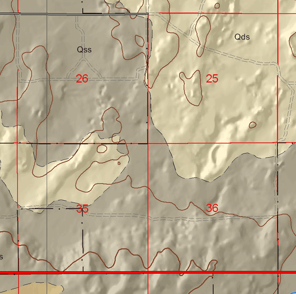 small geologic map