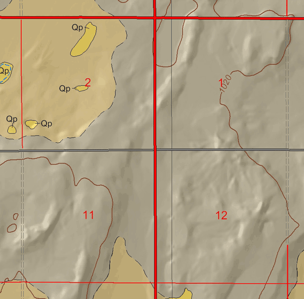 small geologic map