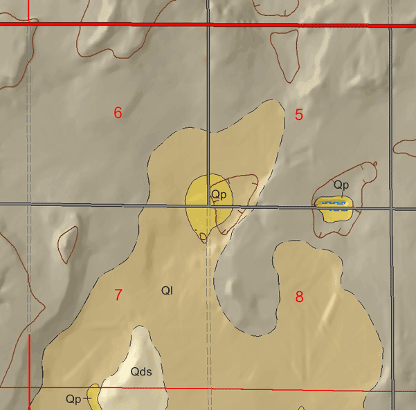 small geologic map