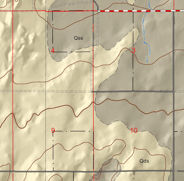 small geologic map