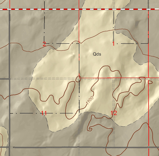 small geologic map